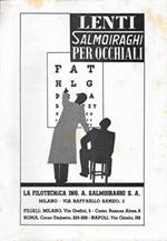 Lenti Salmoiraghi per occhiali. Advertising 1941