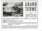 Abano Terme. In ogni albergo la cura in casa. Advertising 1941