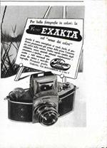 Exakta. Advertising 1941