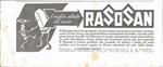 Rasosan. Il miglior alleato del rasoio. Advertising 1941