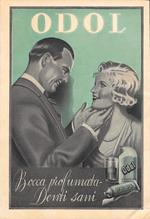 Odol bocca profumata, denti sani. Advertising 1937