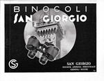 Binocoli San Giorgio. Advertising 1942