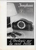 Junghans l'orologio per la casa bella Advertising 1942