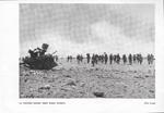 La fanteria avanza verso Matruh. Stampa 1942