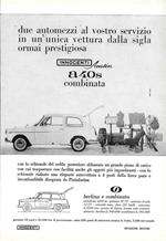 Innocenti Austin a40s. Advertising 1963