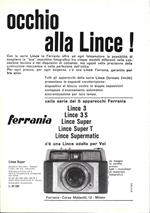 Ferrania, occhio alla Lince!. Advertising 1963