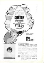 Lavatrice Castor Queenmatic. Advertising 1963