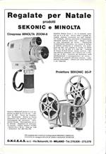 Seconic e Minolta. Advertising 1963