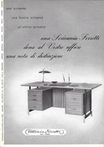 Antonio Ferretti mobili per ufficio. Advertising 1963