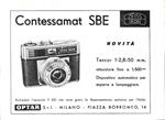 Contessamat SBE. Advertising 1963