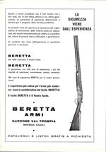 Beretta armi. Advertising 1961