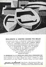Promoplast scafi. Advertising 1961
