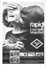 Agfa Rapid è così facile fotografare. Advertising 1964