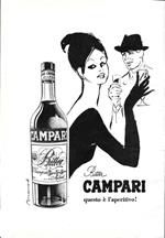 Bitter Campari/Gruppo Finmare. Advertising 1964 fronte/retro