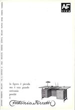 Antonio Ferretti. Scrivania. Advertising 1964