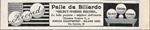 Palle da Biliardo. Select Ivorine Record. Advertising 1928