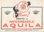Impermeabile Aquila / Touring Oil. Advertising 1928
