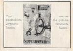 Pirelli. Superflexcord / Olio G.Montina, Albenga. Advertising 1928