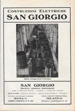 S. Giorgio Costruzioni Elettriche. Advertising 1928