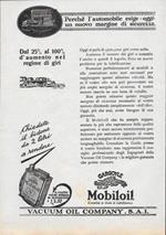 Mobiloil - Vacuum Oil Company. Advertising 1928