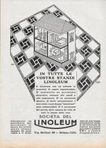 Società del Linoleum. Advertising 1928