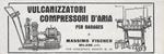 Vulcanizzatori - Compressori d'Aria per Garages. Advertising 1928