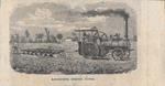 Locomotiva aratrice Ceresa. Stampa 1884