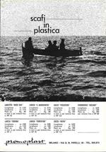 Promoplast scafi in plastica. Advertising 1962