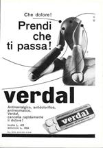 Verdal. Prendi che ti passa. Advertising 1962