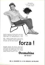 Ovomaltina da forza. Advertising 1962