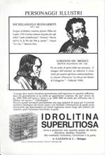 Idrolitina Superlitiosa. Advertising 1964