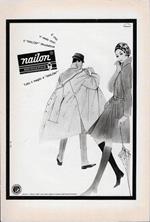 Nailon Rhodiatoce. E' chic vi veste choc. Advertising 1964