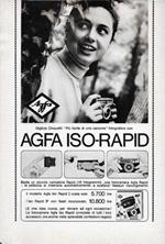 Agfa Iso-Rapid. Advertising 1965