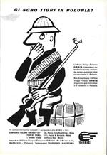 Orbis. Ufficio Viaggi Polacco. Advertising 1958