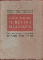 Il regime degli stretti - Gaspare Ambrosini