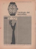 Nileg. Olorogio di successo. Advertising 1964