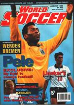 World Soccer. 1992 august. Focus Werder Brema, Lineker, Pele