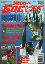 World Soccer. 1993 july. Marseille Euro masters under threat