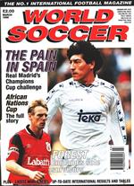 World Soccer. 1996 march. The Pain in Spain, African Nation Cup