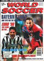 World Soccer. 1995 february. Bayer time? Euro '96