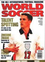 World Soccer. 1998 october. Talent spotting Zidane