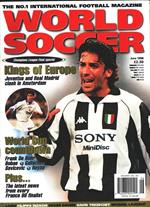 World Soccer. 1998 june. King of Europe Juventus and Real Madrid clash in Amsterdam
