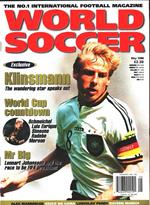 World Soccer. 1998 may. Klinsmann