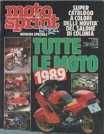 Moto sprint. n. 39 - 1988. Tutte le moto 1989