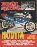 Moto sprint. n. 46 - 1988. Novità Salone di Parigi