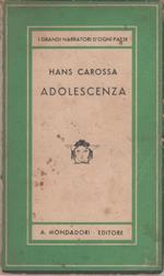 Adolescenza - Hans Carossa