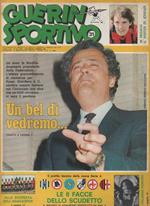 Guerin Sportivo n. 31. 1981. Doppia pagina centrale poster di Jordan (Milan)