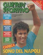 Guerin Sportivo n. 5. 1987. Maxiposter Ramon Diaz e Preben Alkajer