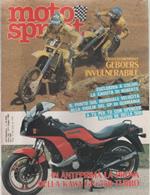 Moto sprint. n. 18 - 1983. Kawa GPz 750 turbo; Geboers invulnerabile