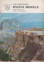Club Alpino Italiano. Rivista mensile. vol. LXXXIV. 1965 n. 3